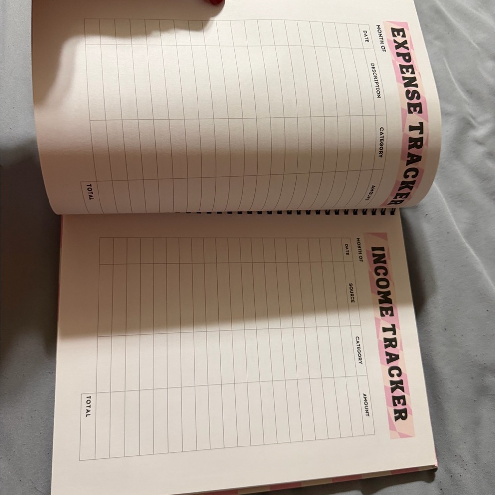 Pink Rodeo Planner Spiral Notebook - Picture 5 of 7